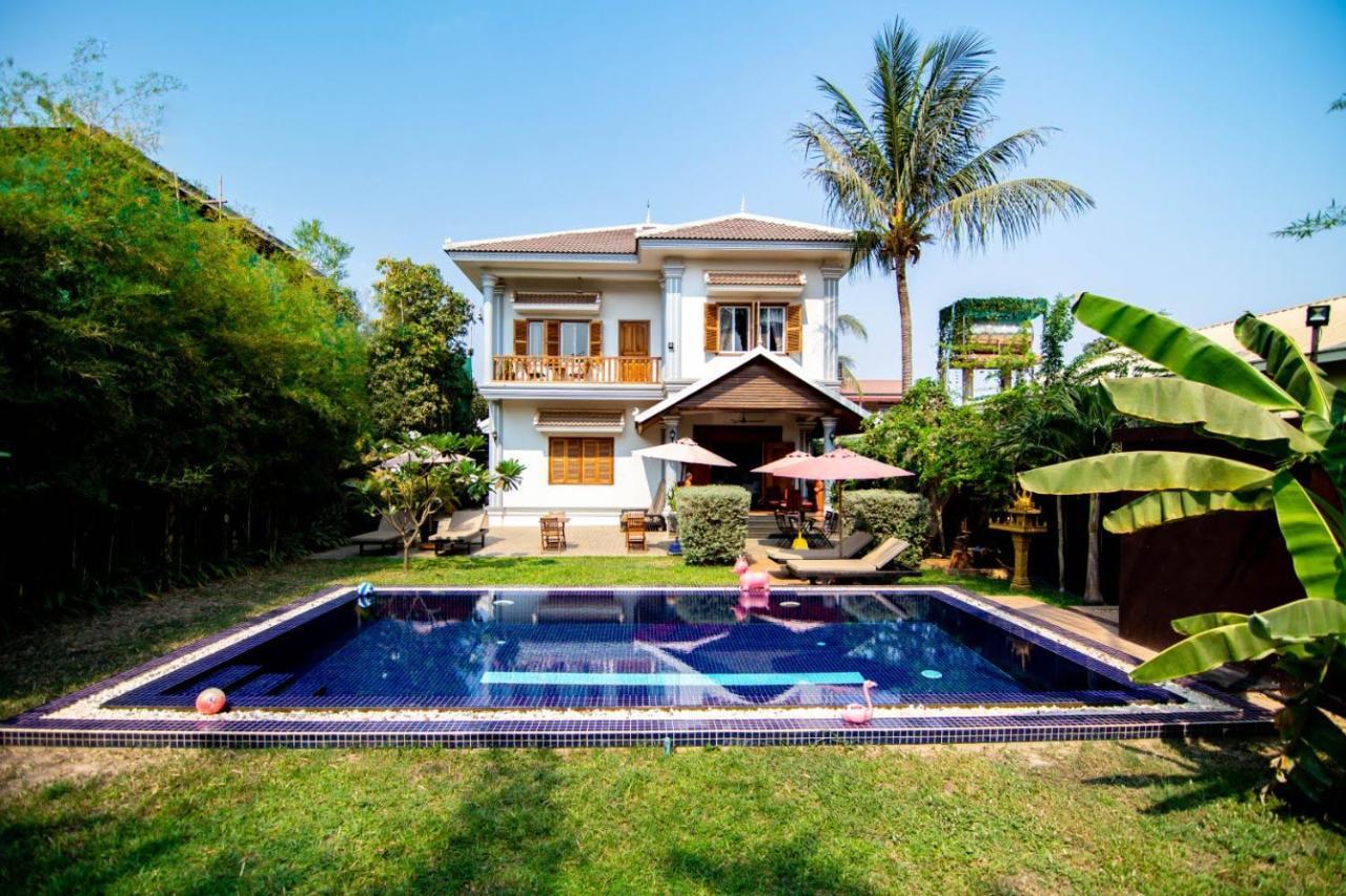Villa B.Maison D'Hotes Angkor Siem Reap Bagian luar foto