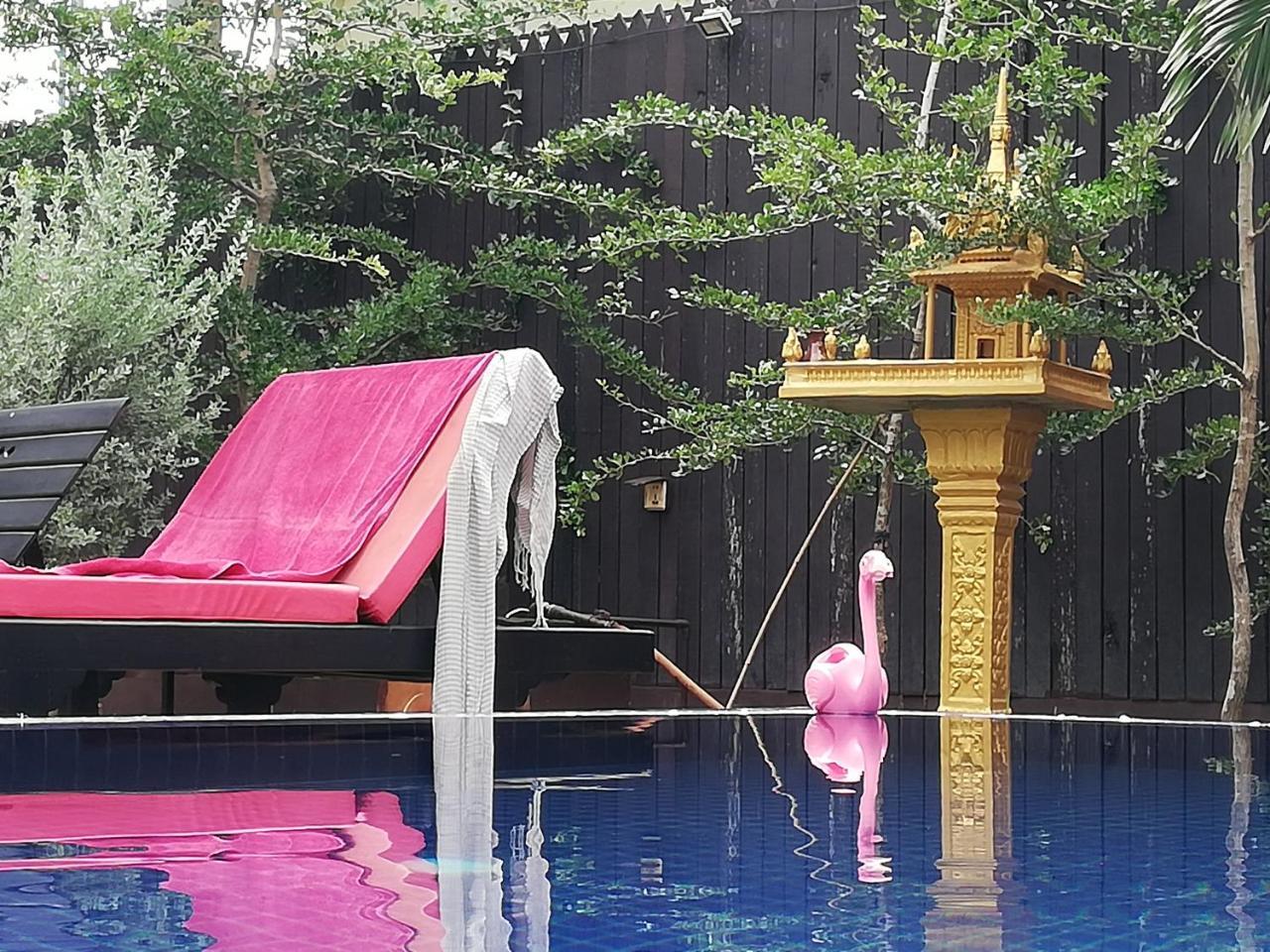 Villa B.Maison D'Hotes Angkor Siem Reap Bagian luar foto